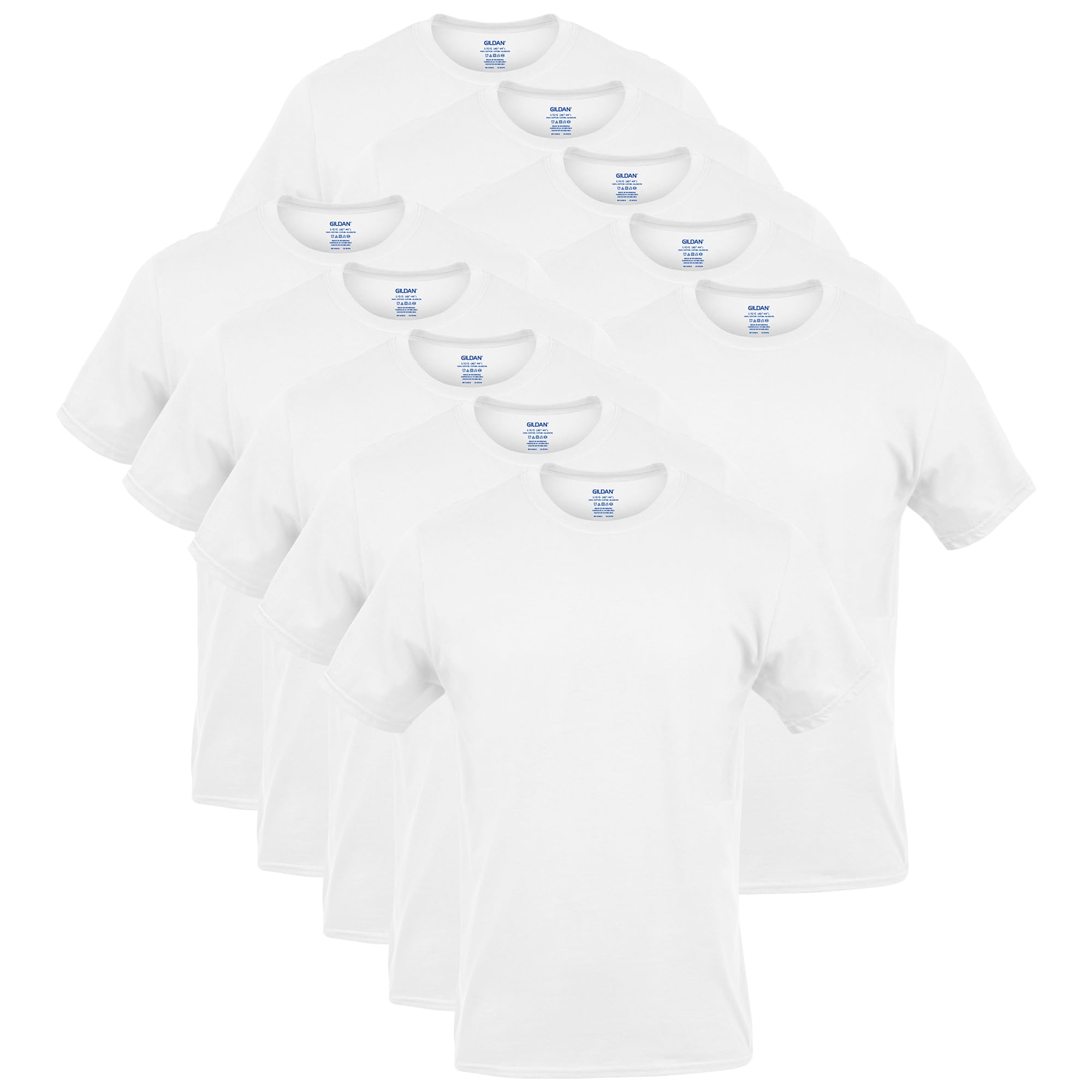 Gildan Men's Crew T-Shirts, Multipack, Style G1100