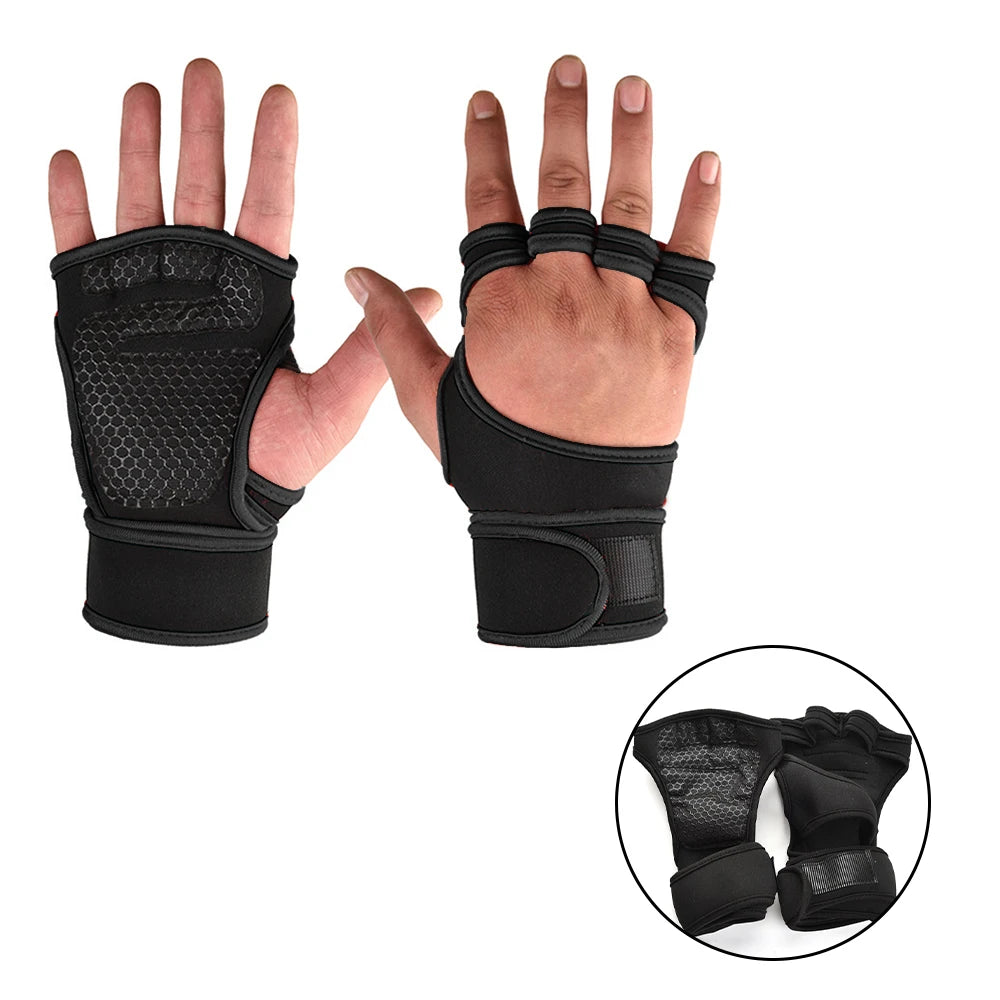 Guantes Deportivos para Gym Hombre y Mujer – Protección de Palma y Muñeca