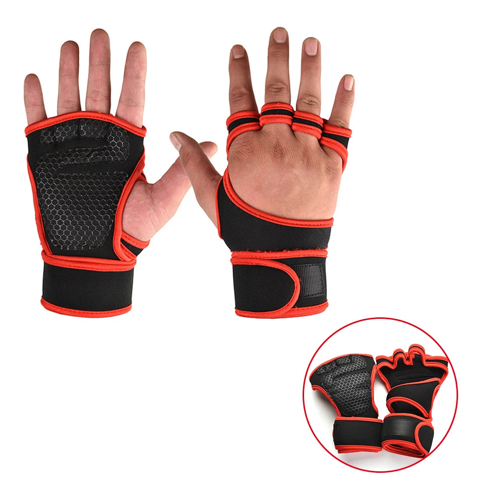 Guantes Deportivos para Gym Hombre y Mujer – Protección de Palma y Muñeca