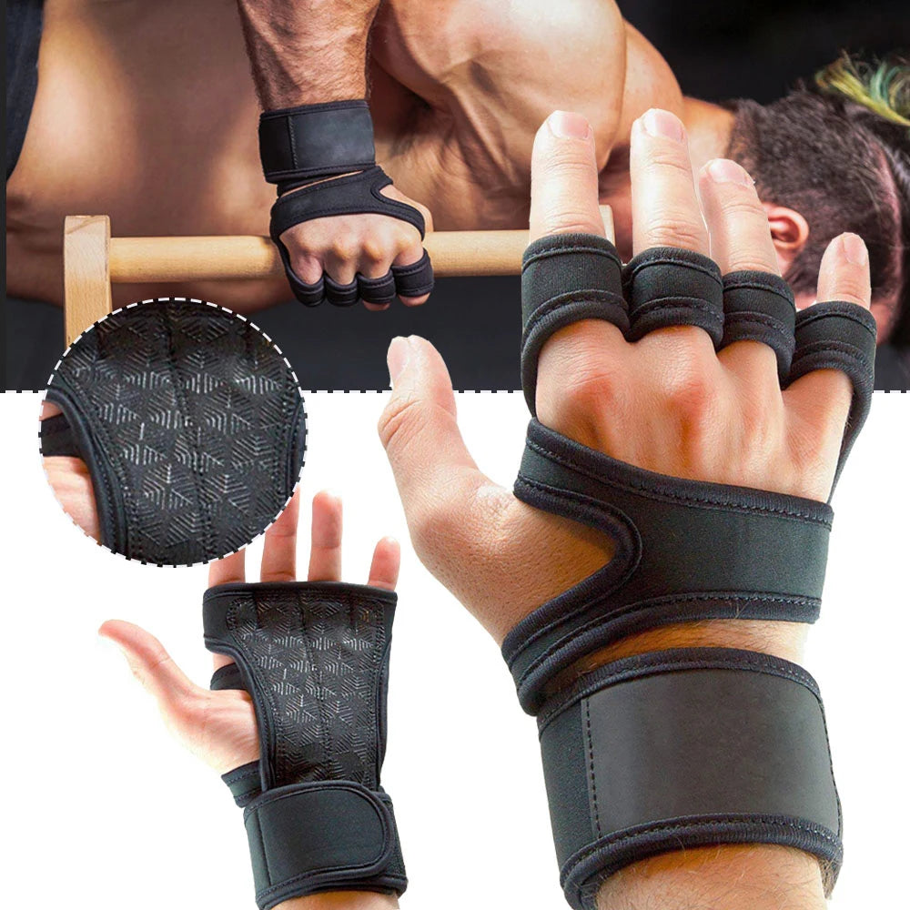Guantes Deportivos para Gym Hombre y Mujer – Protección de Palma y Muñeca