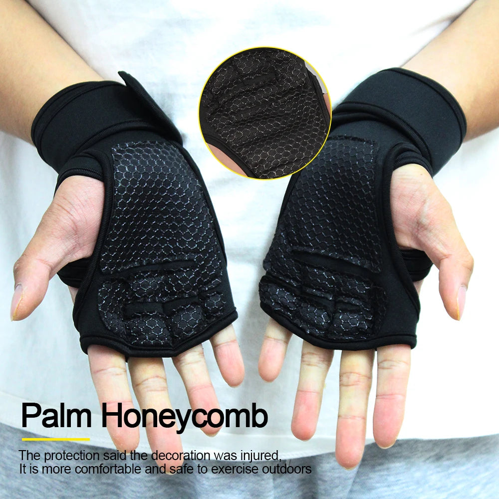 Guantes Deportivos para Gym Hombre y Mujer – Protección de Palma y Muñeca